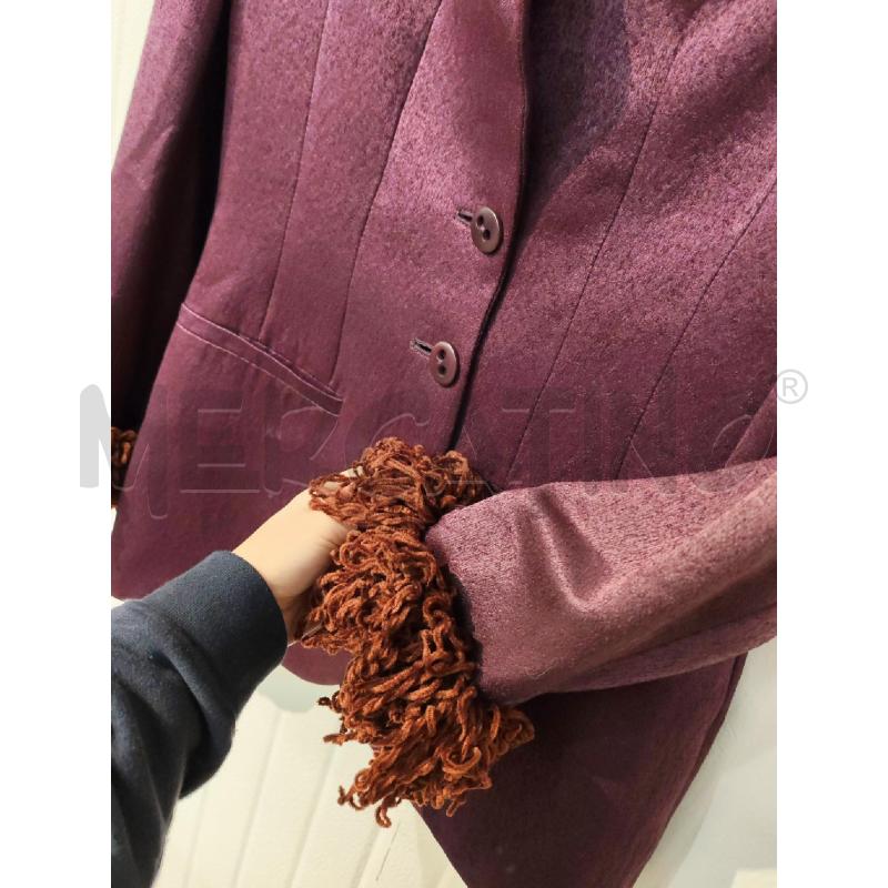 GIACCA DONNA CHRISTIAN DIOR COORDONNES VIOLA | Mercatino dell'Usato Mestre 3
