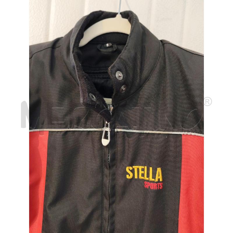 GIACCA DONNA DA MOTO STELLA SPORTS NERA E ROSSA | Mercatino dell'Usato Mestre 2