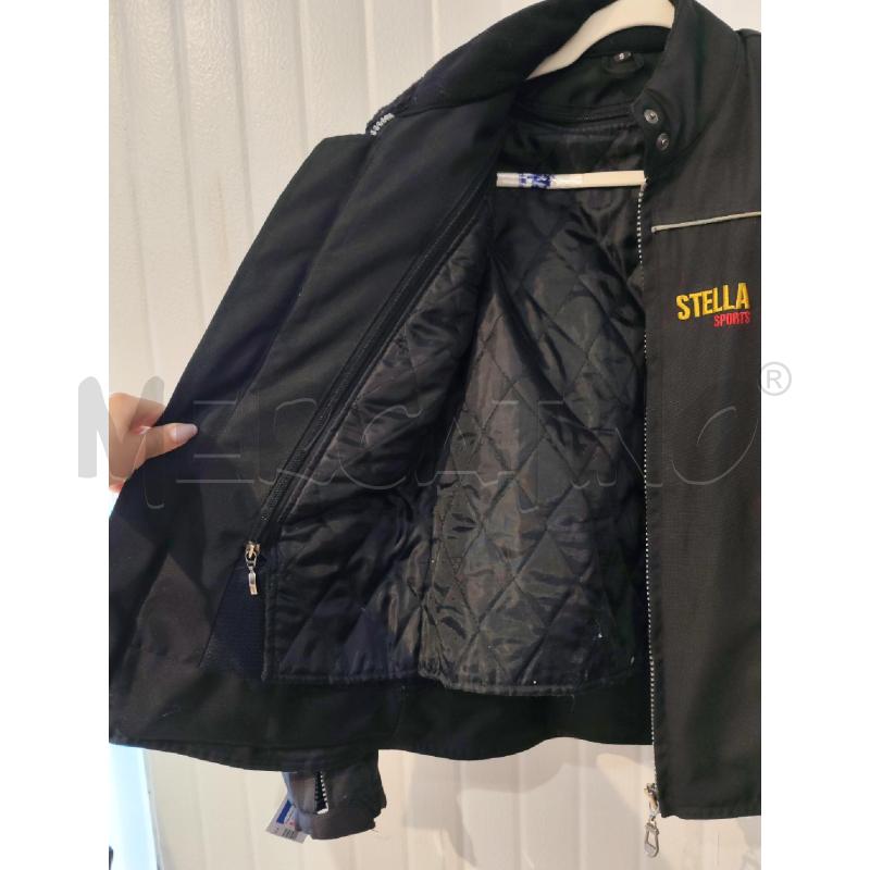 GIACCA DONNA DA MOTO STELLA SPORTS NERA E ROSSA | Mercatino dell'Usato Mestre 3