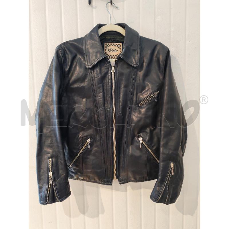 GIACCA DONNA GIRLS VERA PELLE NERA | Mercatino dell'Usato Mestre 1