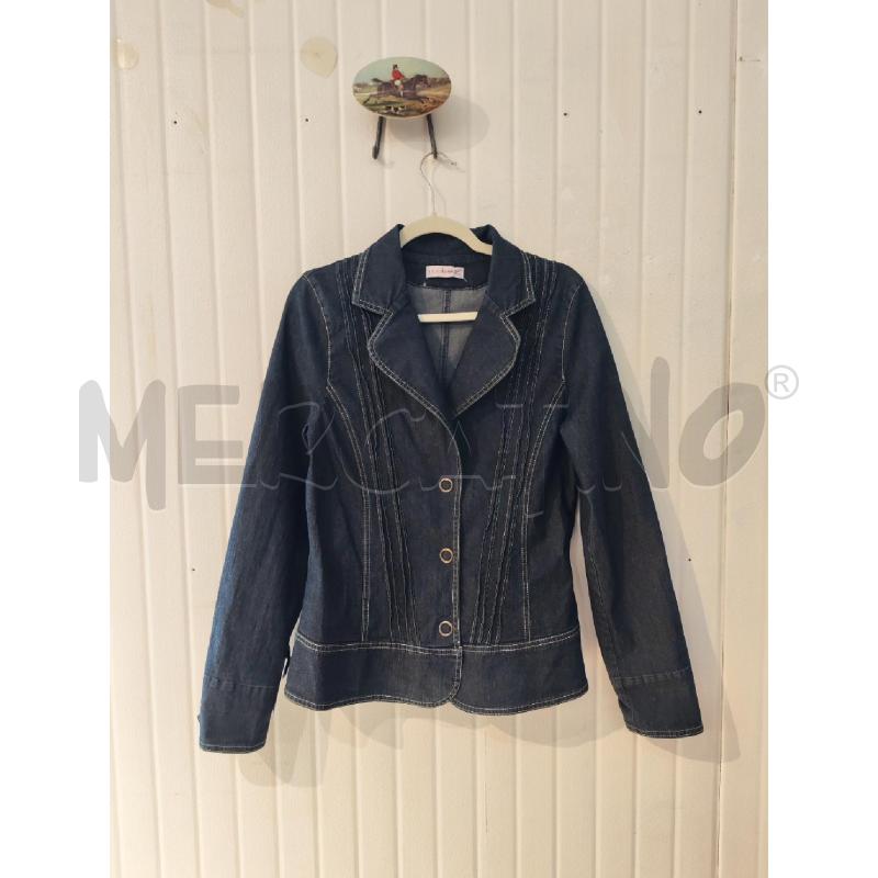 GIACCA DONNA GIUSI SLAVIERO JEANS SFIANCATA | Mercatino dell'Usato Mestre 1