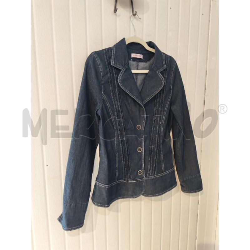 GIACCA DONNA GIUSI SLAVIERO JEANS SFIANCATA | Mercatino dell'Usato Mestre 3