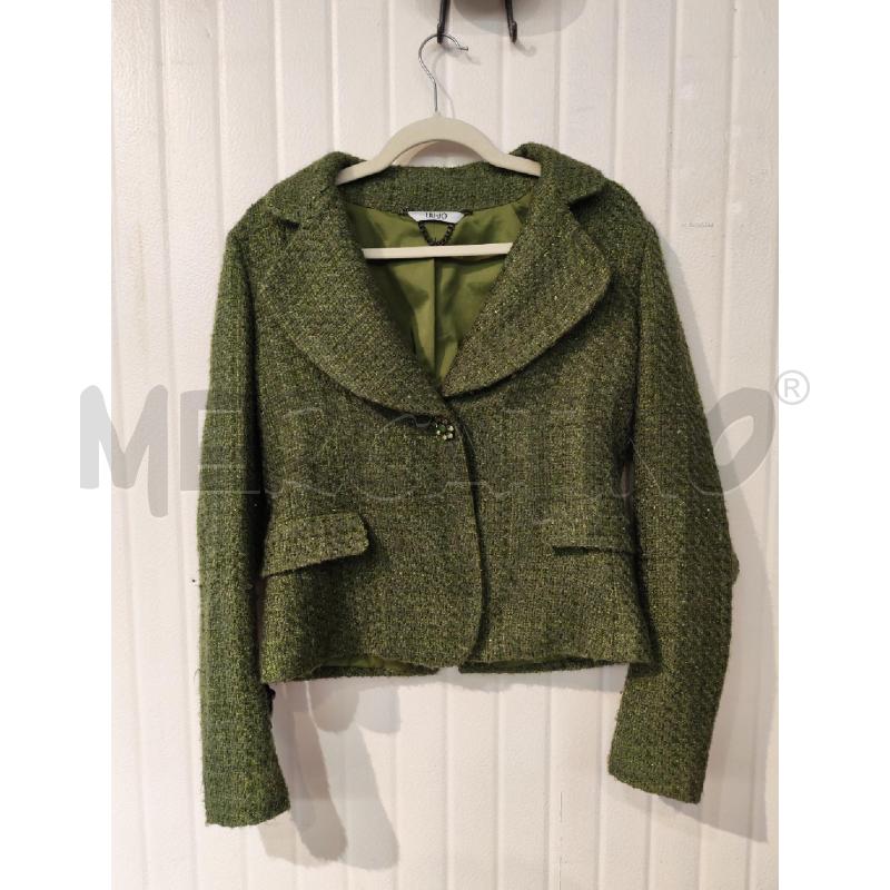GIACCA DONNA LIUJO VERDE FIORE | Mercatino dell'Usato Mestre 1