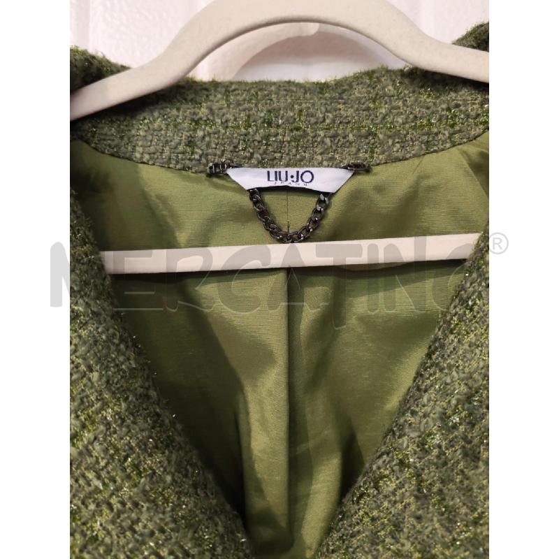 GIACCA DONNA LIUJO VERDE FIORE | Mercatino dell'Usato Mestre 2