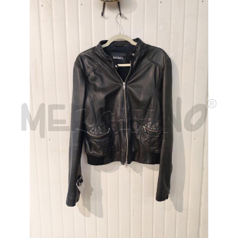 GIACCA DONNA MAX&CO NERO CON TASCHE  | Mercatino dell'Usato Mestre 1