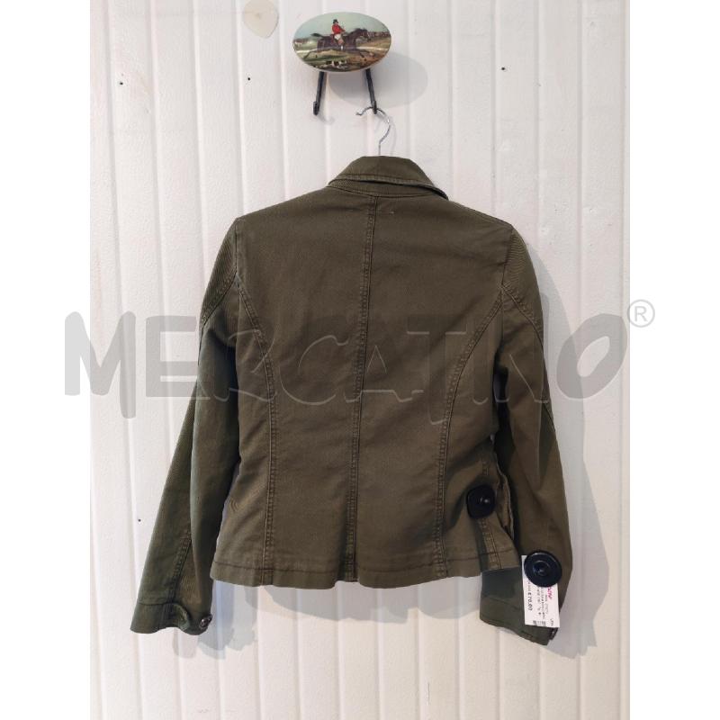 GIACCA DONNA MOSCHINO CHEAP AND CHIC VERDE MILITARE | Mercatino dell'Usato Mestre 4