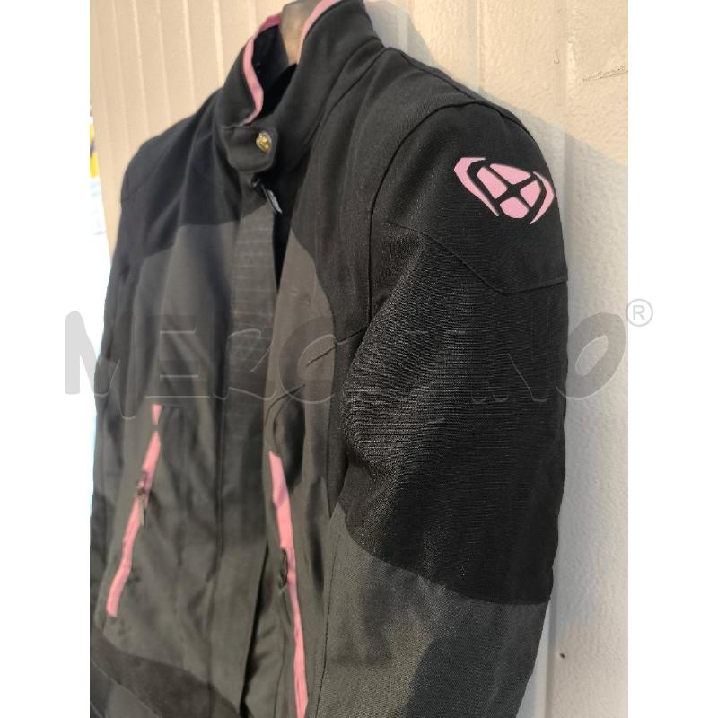 GIACCA DONNA MOTO IXON NERA E ROSA | Mercatino dell'Usato Mestre 3