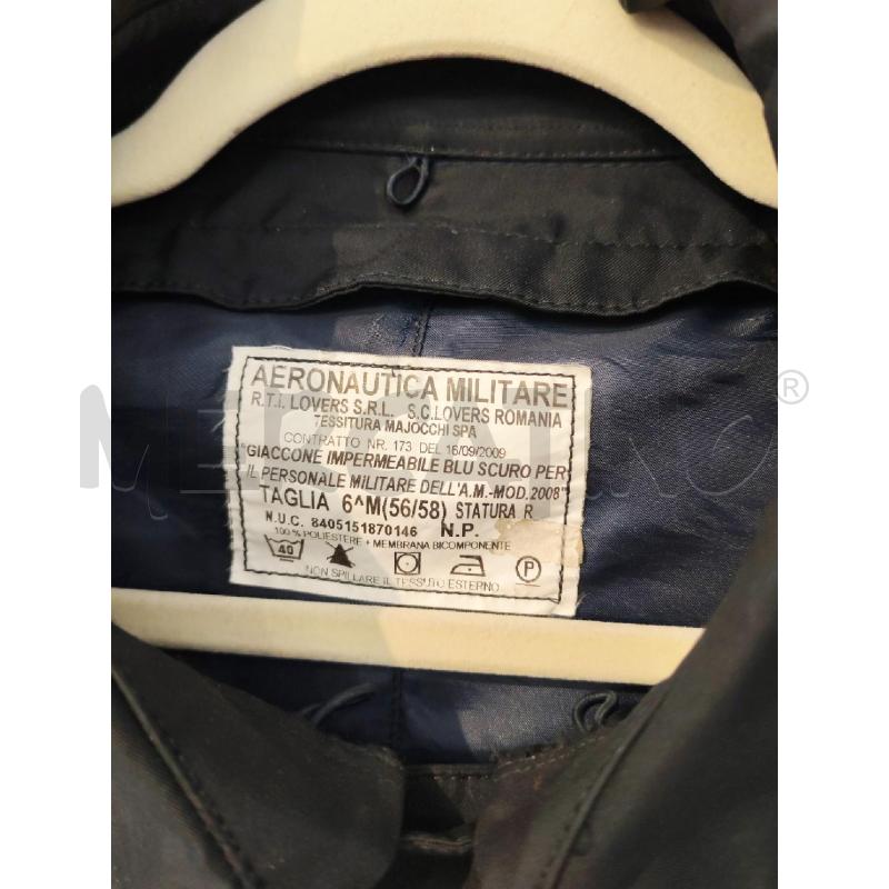GIACCA UOMO AERONAUTICA MILITARE NERO | Mercatino dell'Usato Mestre 2