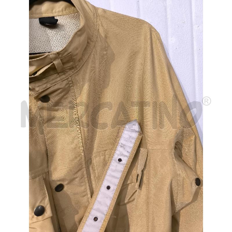 GIACCA UOMO BELSTAFF MARRONE CHIARO CON CINTURA E TASCHE  | Mercatino dell'Usato Mestre 2