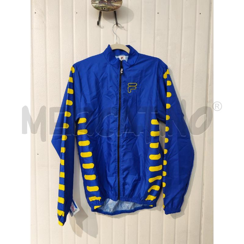 GIACCA UOMO FILA IMPERMEABILE BLU GIALLO | Mercatino dell'Usato Mestre 1