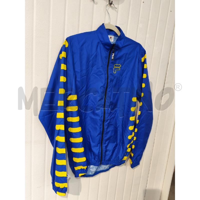 GIACCA UOMO FILA IMPERMEABILE BLU GIALLO | Mercatino dell'Usato Mestre 3