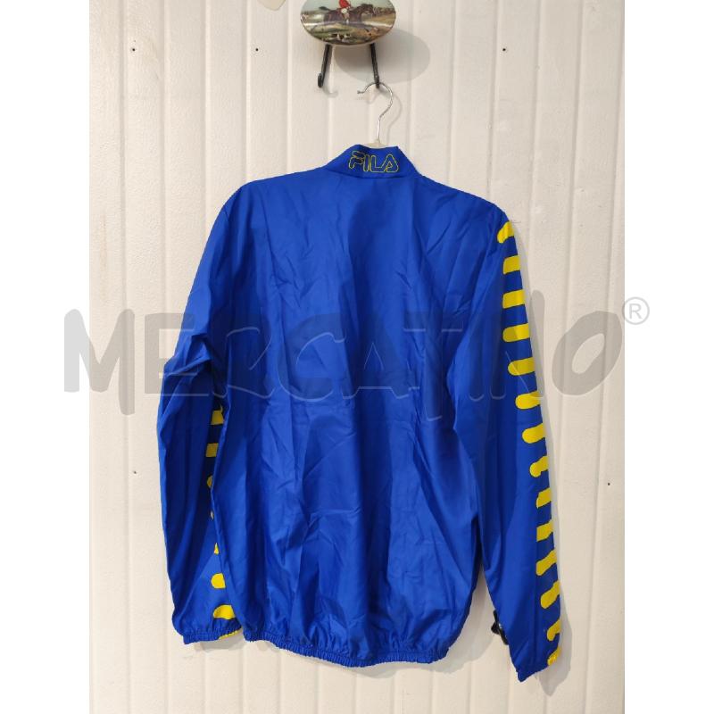 GIACCA UOMO FILA IMPERMEABILE BLU GIALLO | Mercatino dell'Usato Mestre 4
