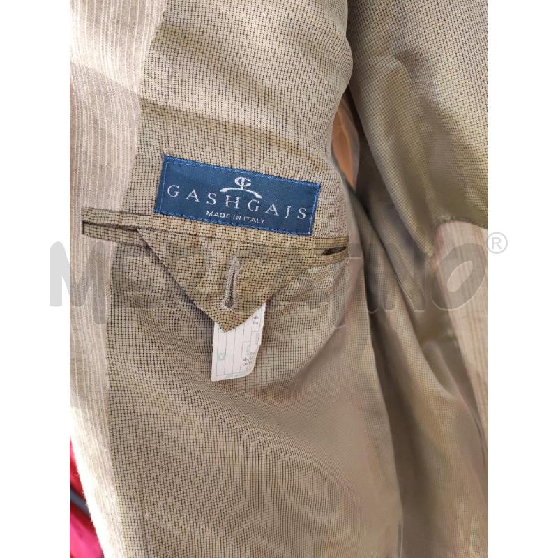 GIACCA UOMO GASHGAJS BEIGE RIGHINE 80% LINO | Mercatino dell'Usato Mestre 2