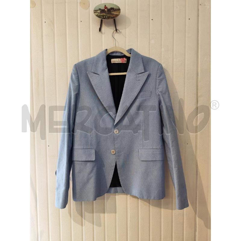GIACCA UOMO GOLDEN GOOSE AZZURRA | Mercatino dell'Usato Mestre 1