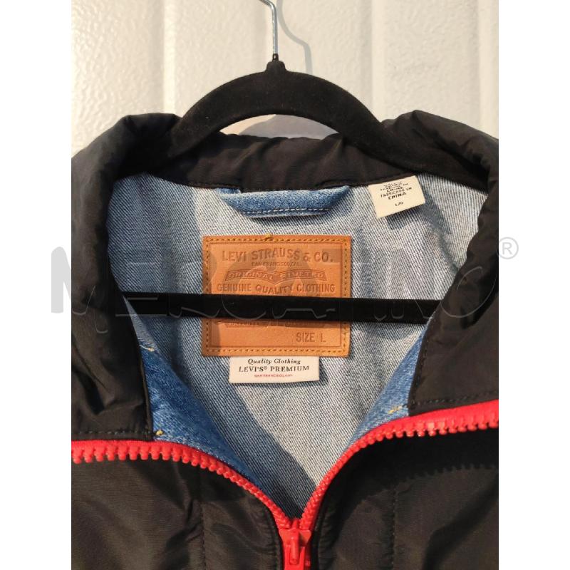 GIACCA UOMO LEVI'S JEANS CERNIERA ROSSA | Mercatino dell'Usato Mestre 2