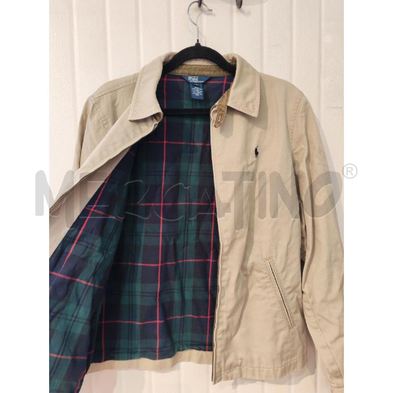 GIACCA UOMO POLO RALPH LAUREN BEIGE CON CERNIERA | Mercatino dell'Usato Mestre 4