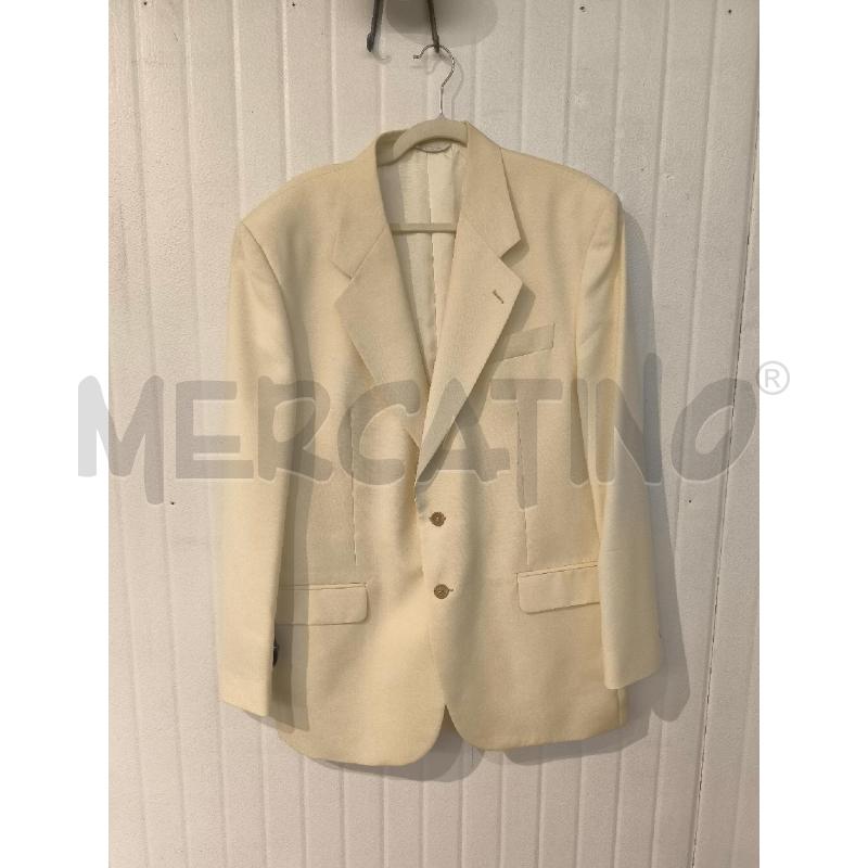 GIACCA UOMO PURA LANA VERGINE CREMA | Mercatino dell'Usato Mestre 1