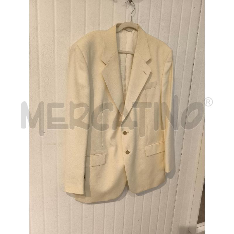GIACCA UOMO PURA LANA VERGINE CREMA | Mercatino dell'Usato Mestre 3