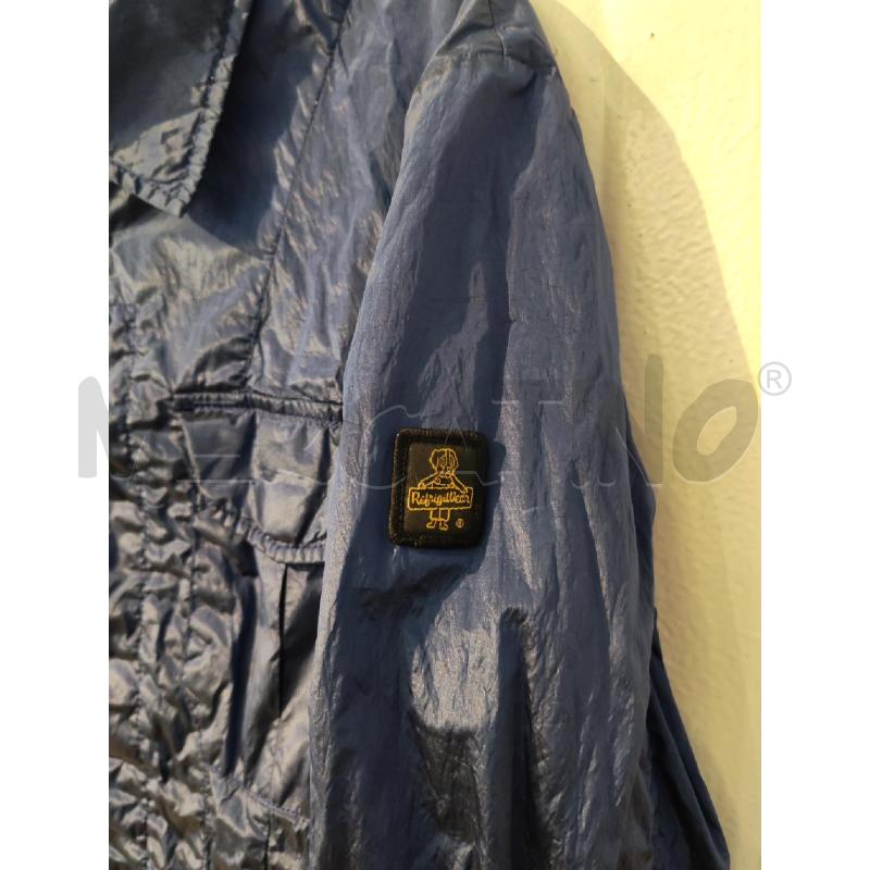 GIACCA UOMO REFRIGIWEAR IMPERMEABILE BLU | Mercatino dell'Usato Mestre 3