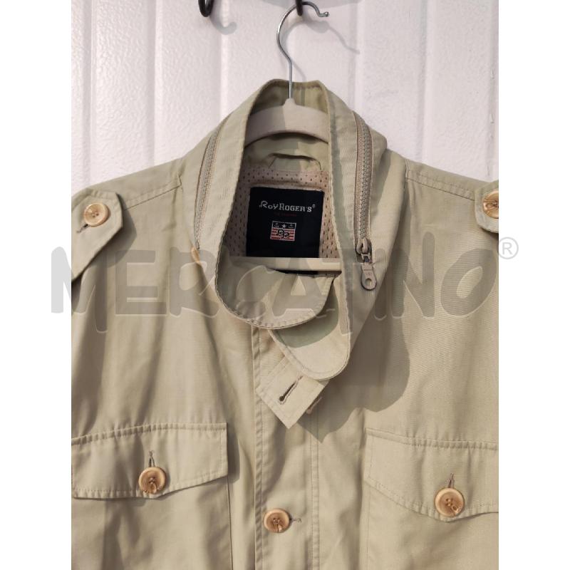 GIACCA UOMO ROY ROGERS BEIGE GRIGINO | Mercatino dell'Usato Mestre 3