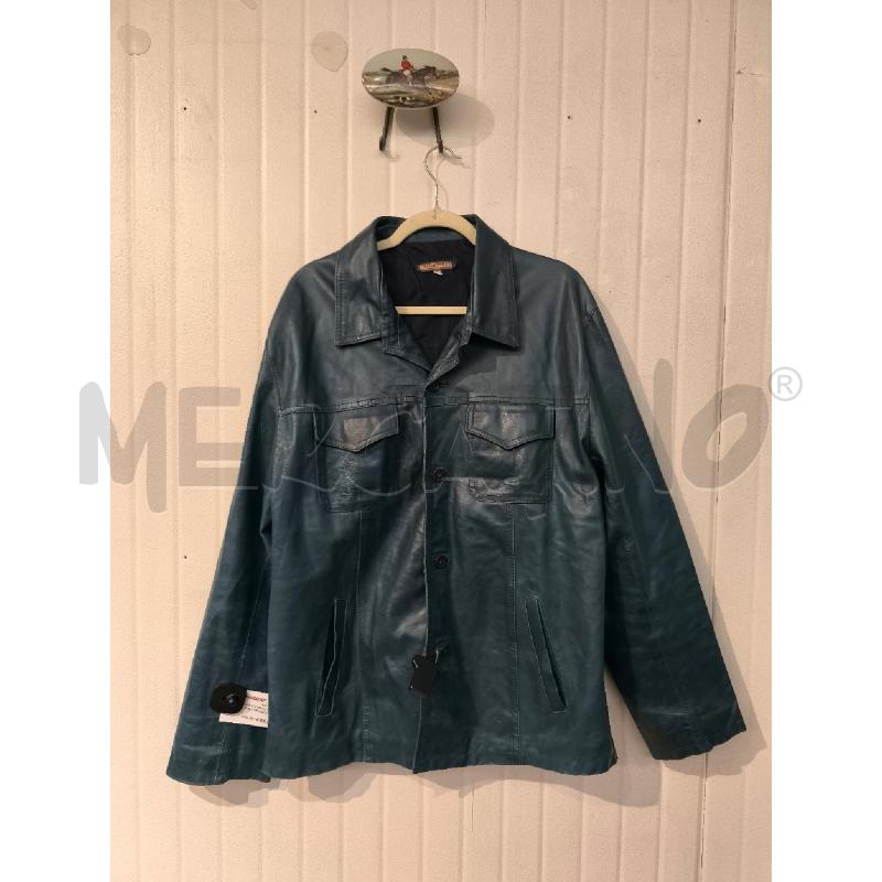 GIACCA UOMO SPAGO UOMO BLU VERDASTRO  | Mercatino dell'Usato Mestre 4