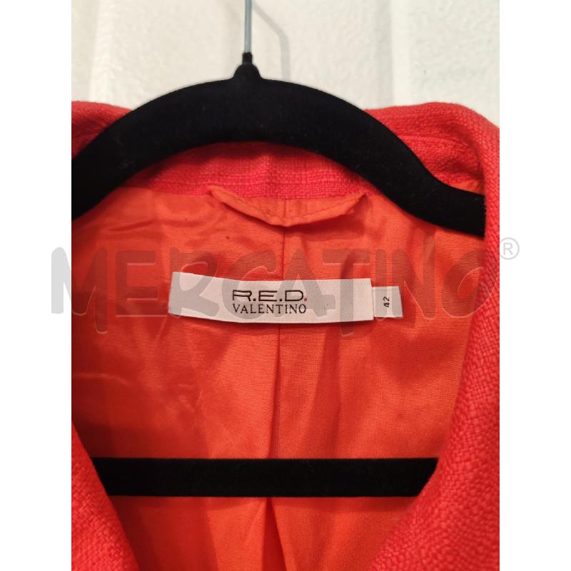 GILET DONNA RED VALENTINO ROSSO CON BOTTONI | Mercatino dell'Usato Mestre 2