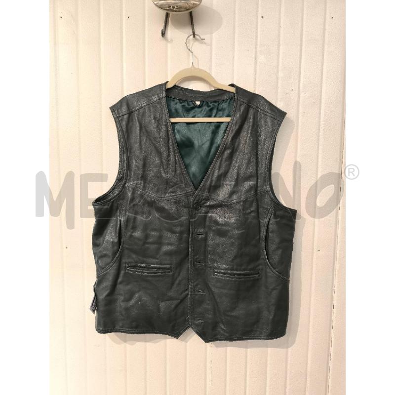 GILET UOMO SM VERDE SCURO CON DOPPIE TASCHE  | Mercatino dell'Usato Mestre 1