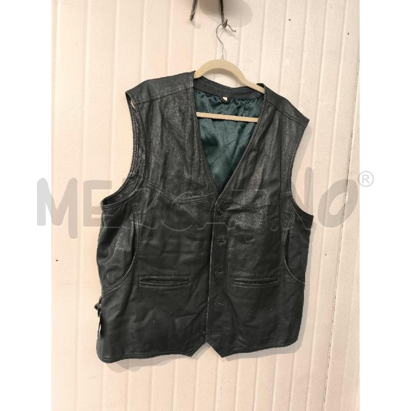 GILET UOMO SM VERDE SCURO CON DOPPIE TASCHE  | Mercatino dell'Usato Mestre 2