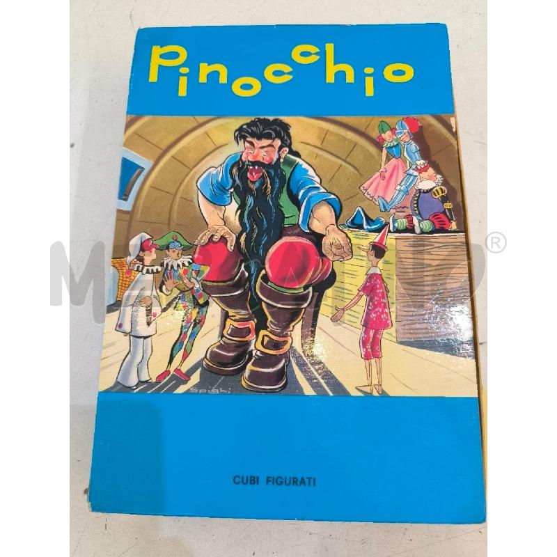 GIOCO CUBI ANNI 60 PINOCCHIO | Mercatino dell'Usato Mestre 1