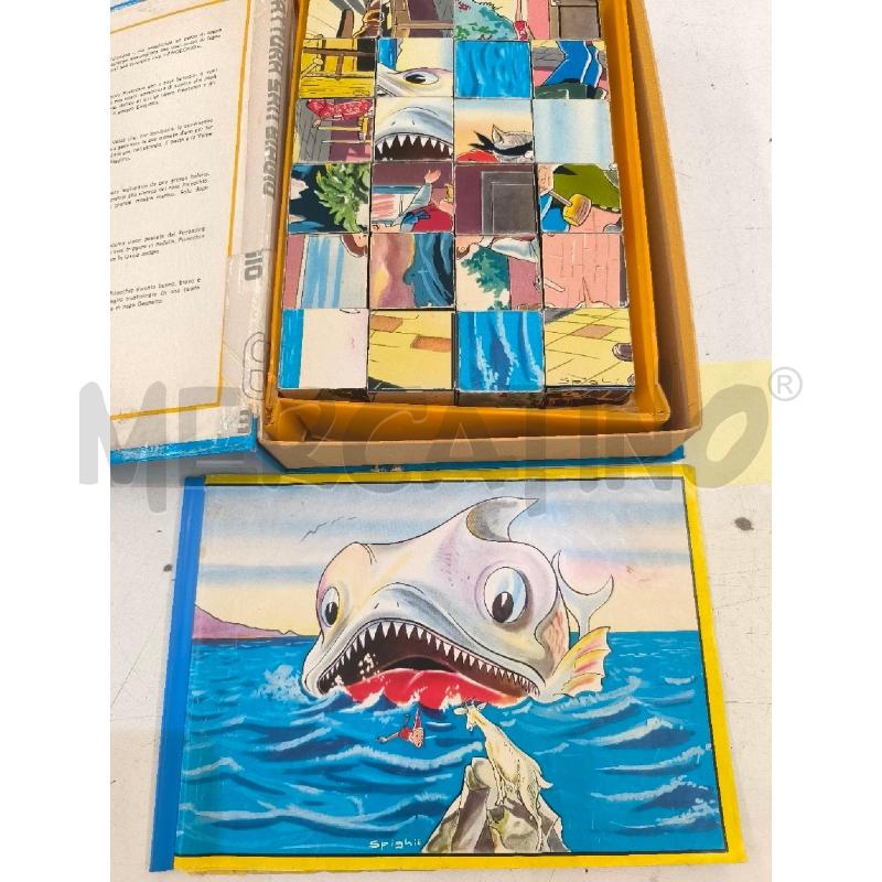 GIOCO CUBI ANNI 60 PINOCCHIO | Mercatino dell'Usato Mestre 2