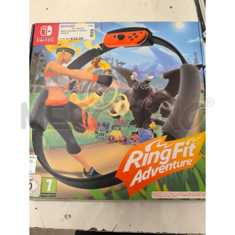 GIOCO NINTENDO SWITCH RINGFIT | Mercatino dell'Usato Mestre 1