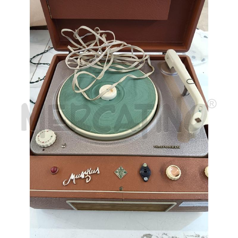GIRADISCHI TELEFUNKEN MUSIKUS | Mercatino dell'Usato Mestre 2