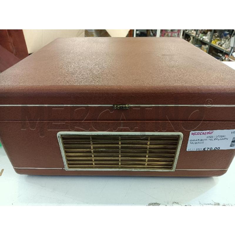 GIRADISCHI TELEFUNKEN MUSIKUS | Mercatino dell'Usato Mestre 3