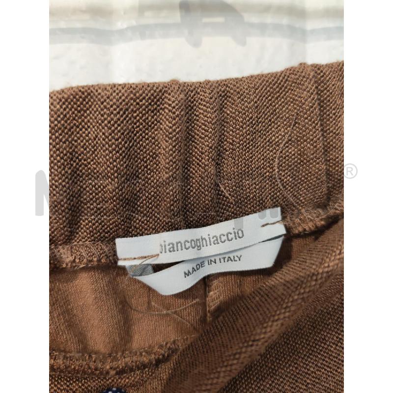 GONNA BIANCO GHIACCIO MARRONE LUNGA LUREX DORATO | Mercatino dell'Usato Mestre 2