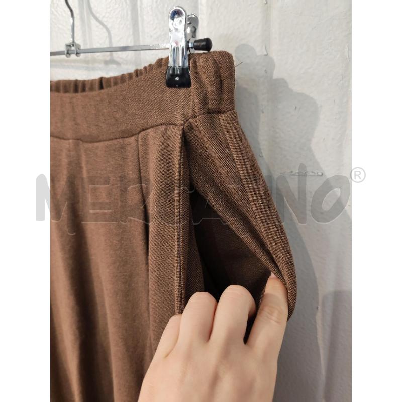 GONNA BIANCO GHIACCIO MARRONE LUNGA LUREX DORATO | Mercatino dell'Usato Mestre 3