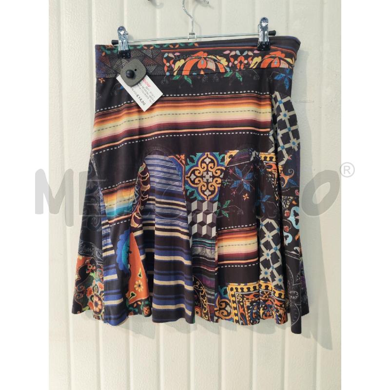 GONNA DESIGUAL NERA FANTASIA COLORATA | Mercatino dell'Usato Mestre 1
