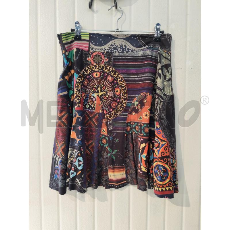 GONNA DESIGUAL NERA FANTASIA COLORATA | Mercatino dell'Usato Mestre 2