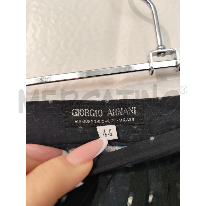 GONNA GIORGIO ARMANI NERA POIS BIANCHI  | Mercatino dell'Usato Mestre 2