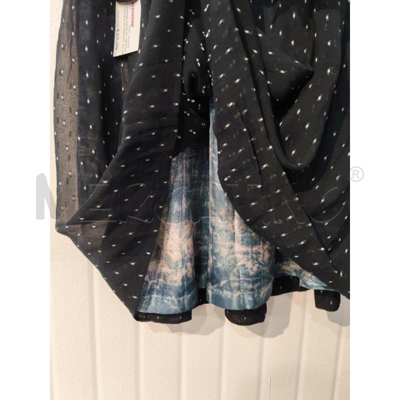 GONNA GIORGIO ARMANI NERA POIS BIANCHI  | Mercatino dell'Usato Mestre 3