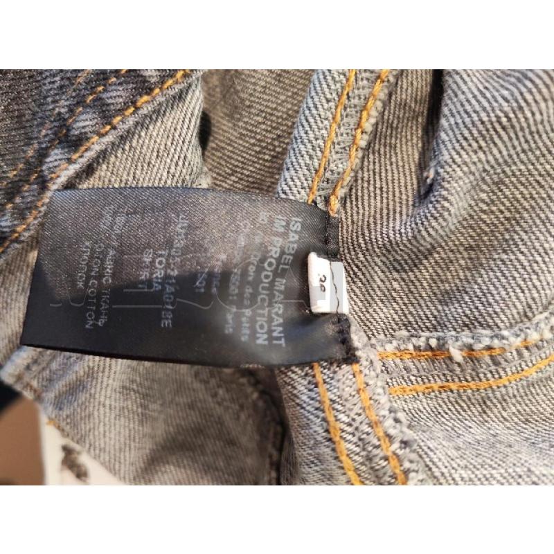 GONNA ISABEL ETOILE MARANT DENIM GRIGIO CON TASCHE  | Mercatino dell'Usato Mestre 5