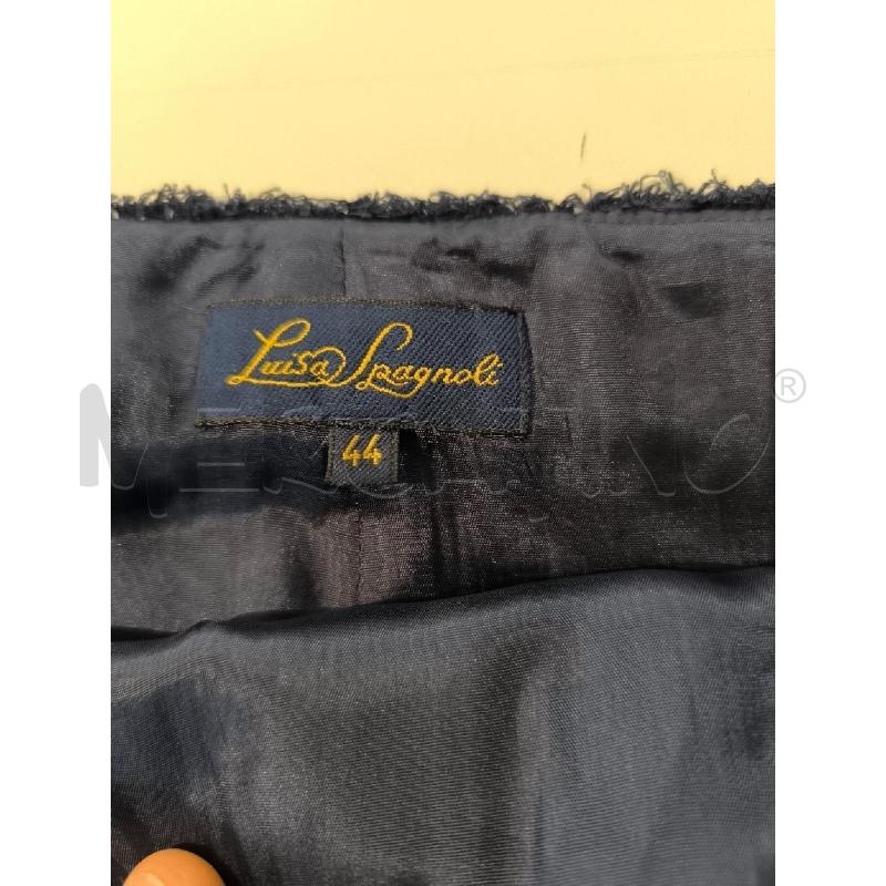 GONNA LUISA SPAGNOLI BLU CON FIOCCO IN VITA | Mercatino dell'Usato Mestre 2