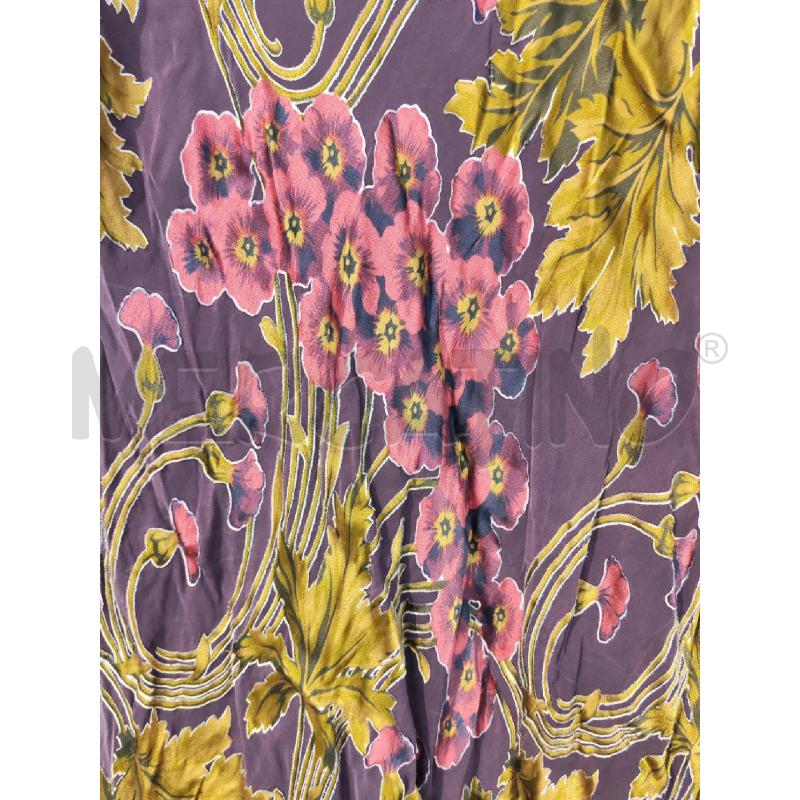 GONNA MARIELLA RUBANI VIOLA FIORI FOGLIR | Mercatino dell'Usato Mestre 2