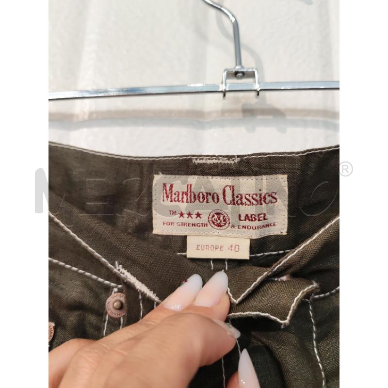 GONNA MARLBORO MARRONE LINO | Mercatino dell'Usato Mestre 3