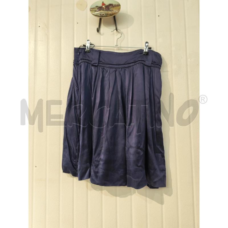 GONNA MASSIMO DUTTI 100% SETA BLU | Mercatino dell'Usato Mestre 4