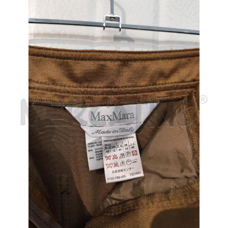 GONNA MAXMARA MARRONE BRONZO  | Mercatino dell'Usato Mestre 2