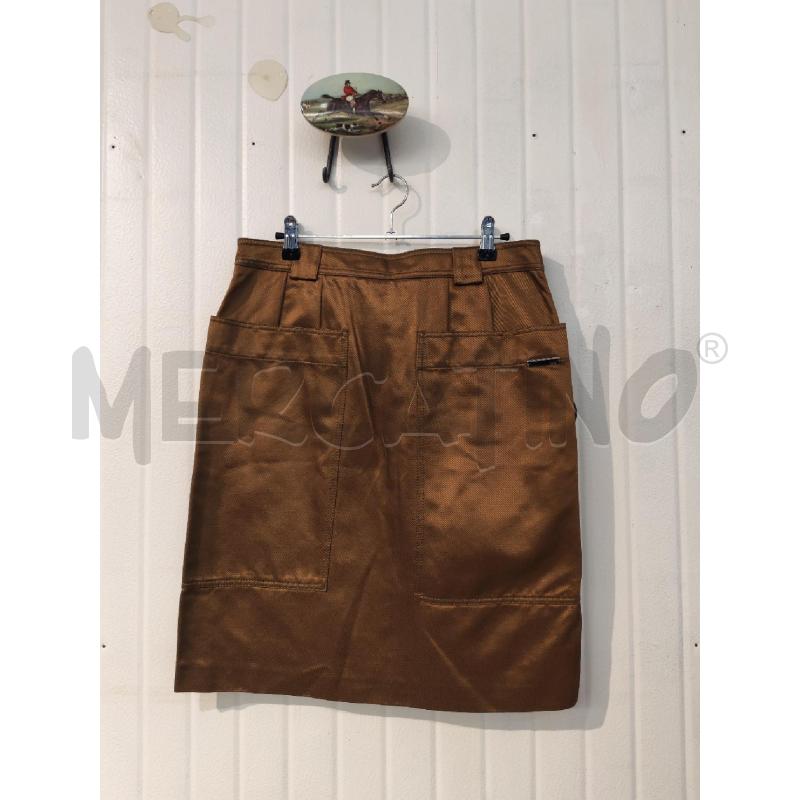 GONNA MAXMARA MARRONE BRONZO  | Mercatino dell'Usato Mestre 4