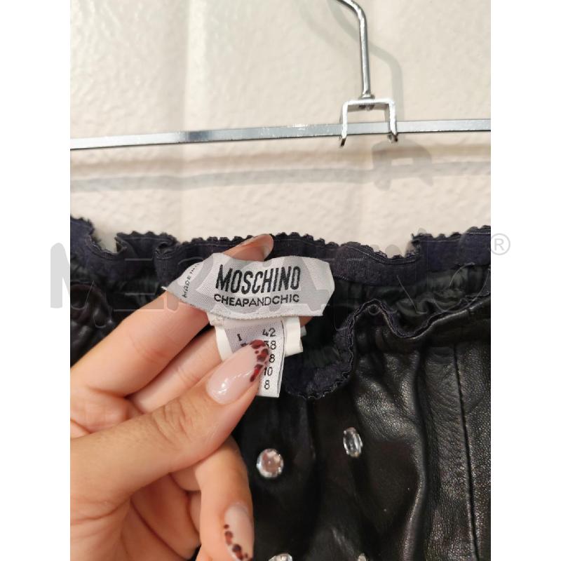 GONNA MOSCHINO PELLE NERA CON STRASS | Mercatino dell'Usato Mestre 2