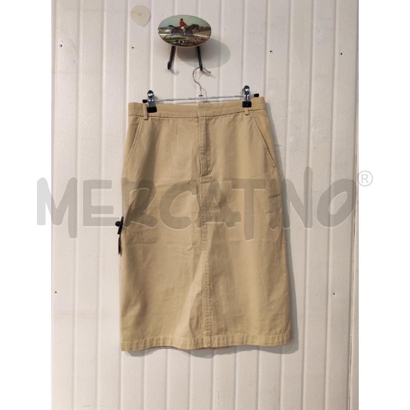 GONNA WEEKEND MAXMARA BEIGE SPACCO DIETRO | Mercatino dell'Usato Mestre 1