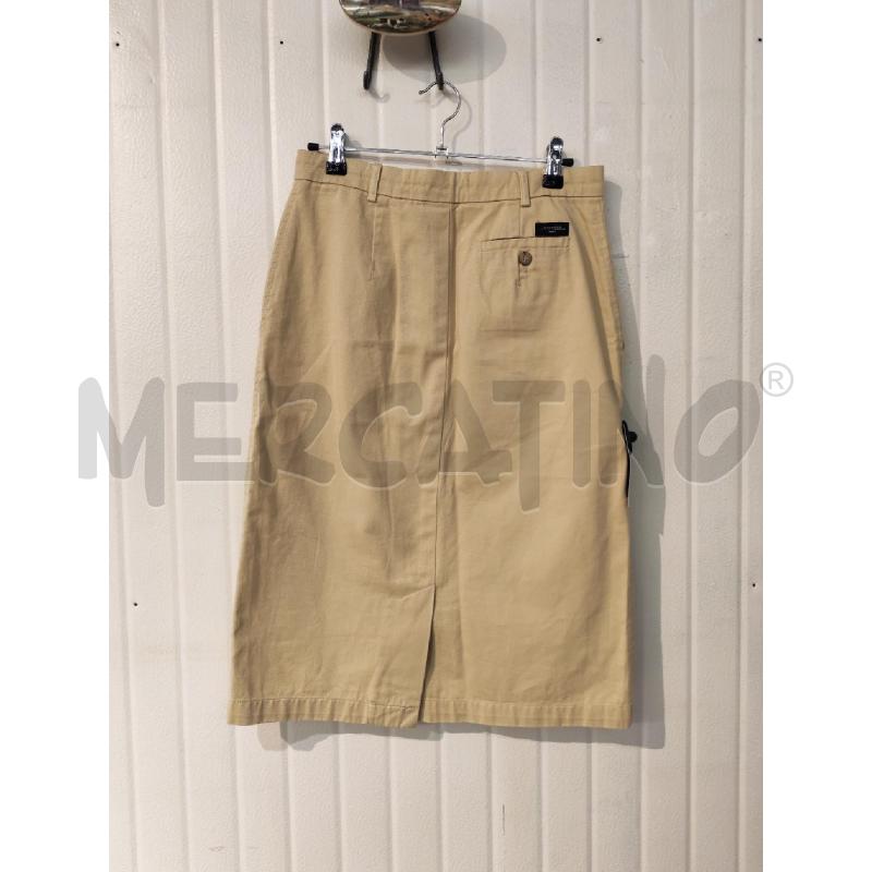 GONNA WEEKEND MAXMARA BEIGE SPACCO DIETRO | Mercatino dell'Usato Mestre 4