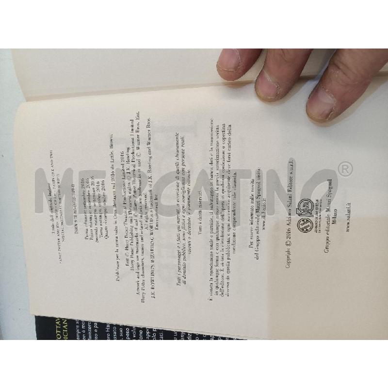 HARRY POTTER E LA MALEDIZIONE  | Mercatino dell'Usato Mestre 2